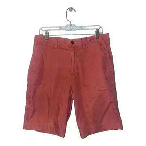 J Crew Club Mens Salmon Chino Shorts, Size 33